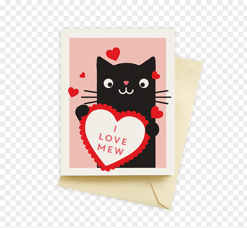 Anniversary Card Cat Kitten Mew Meow Canvas PNG