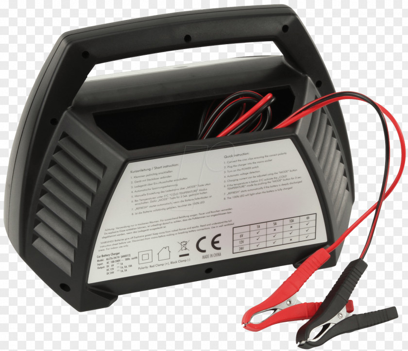Automotive Battery Charger Lead–acid Rechargeable Electric Volt PNG