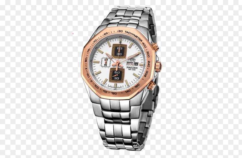 Mens Watch Automatic Strap Swiss Made PNG