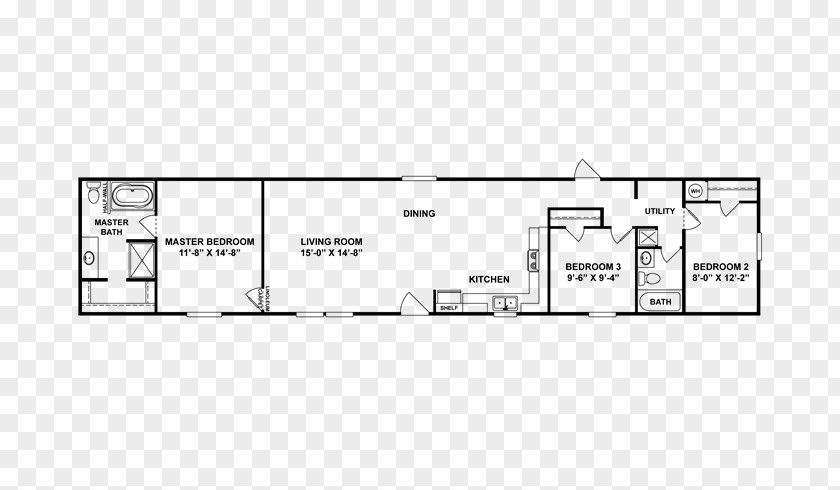 Mobil Home Floor Plan House Day Star Homes Sylacauga PNG