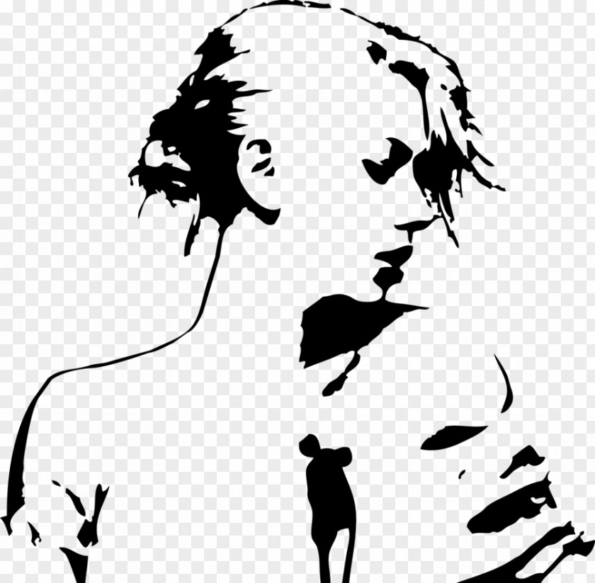 Scarlett Johansson Drawing Line Art Graphic Design Clip PNG
