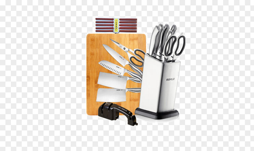 Stainless Steel Kitchen Knives Knife Sets A Full Suit PNG