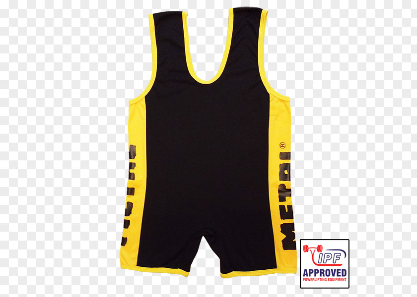 T-shirt Gilets Sleeveless Shirt Yellow PNG