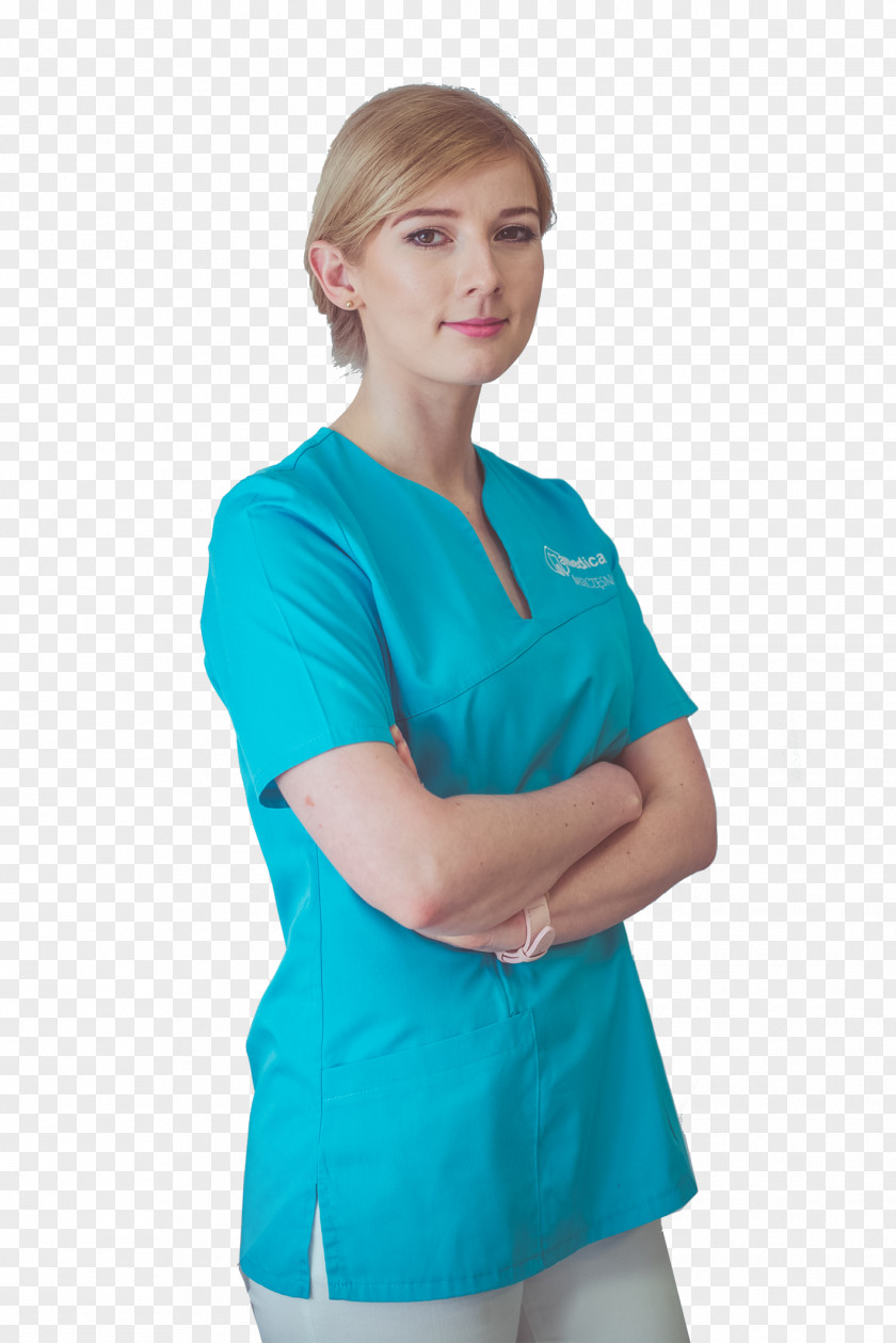 Dress Scrubs Sleeve Neck PNG