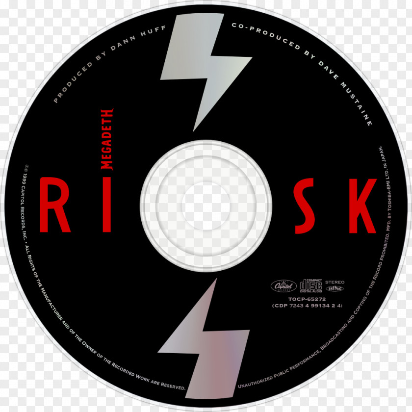 Megadeth Compact Disc Killing Is My Business... And Business Good! Risk PNG