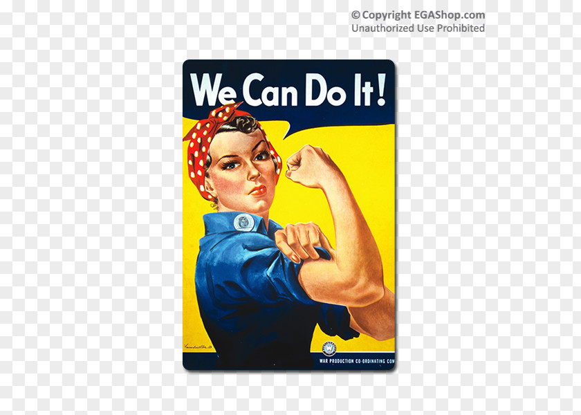 Rosie The Riveter Naomi Parker Fraley We Can Do It! World War II United States Of America PNG