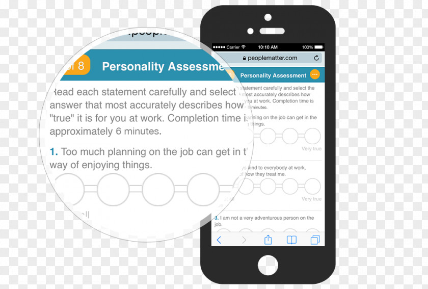 Smartphone Employment Testing Educational Assessment Online PNG