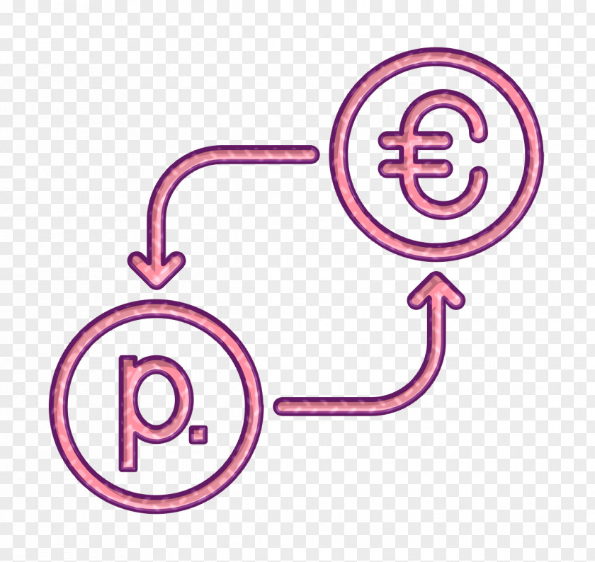 Symbol Pink Belarus Icon Conversion Currency PNG