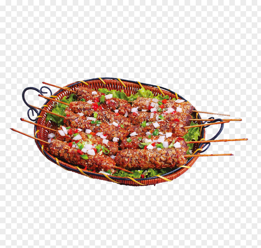 Barbecue Sausage Kebab Grilling Meat PNG
