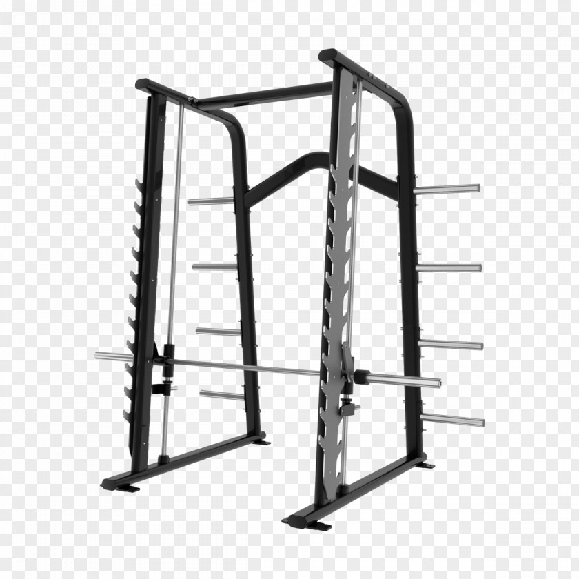 Barbell Smith Machine Physical Fitness Exercise Weight Training PNG