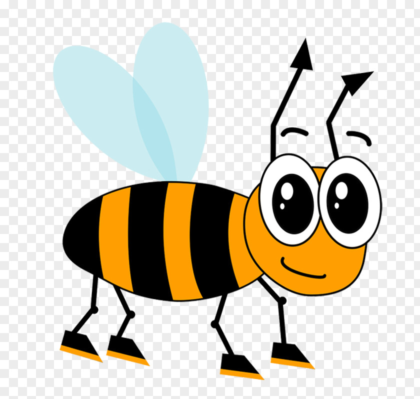 Bee Honey Cartoon Line Clip Art PNG