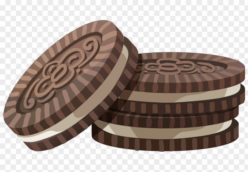 Hand-painted Sandwich Biscuits Simon Vs. The Homo Sapiens Agenda Oreo Cookie PNG