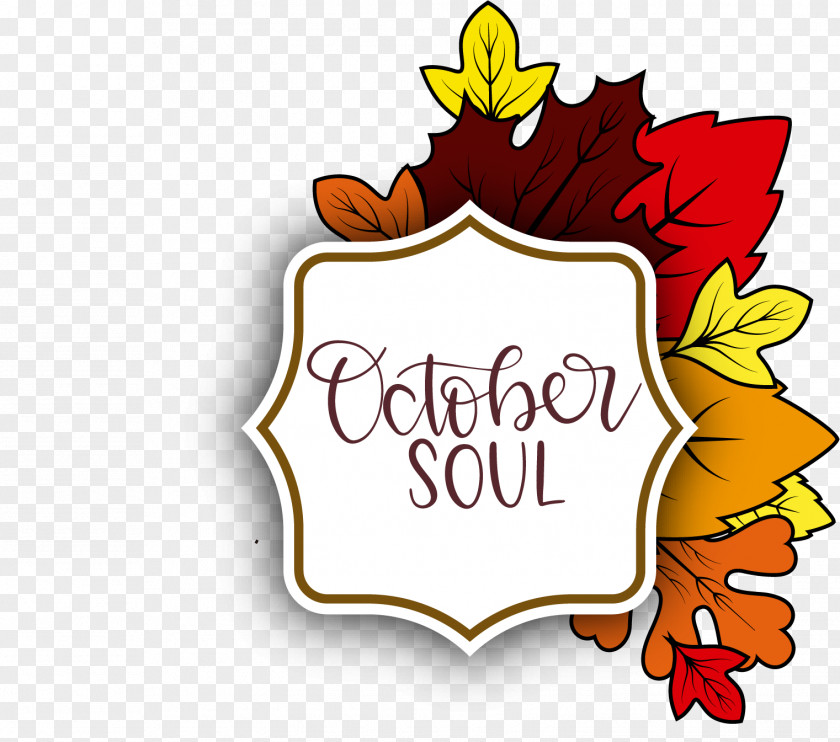 October Soul Autumn PNG