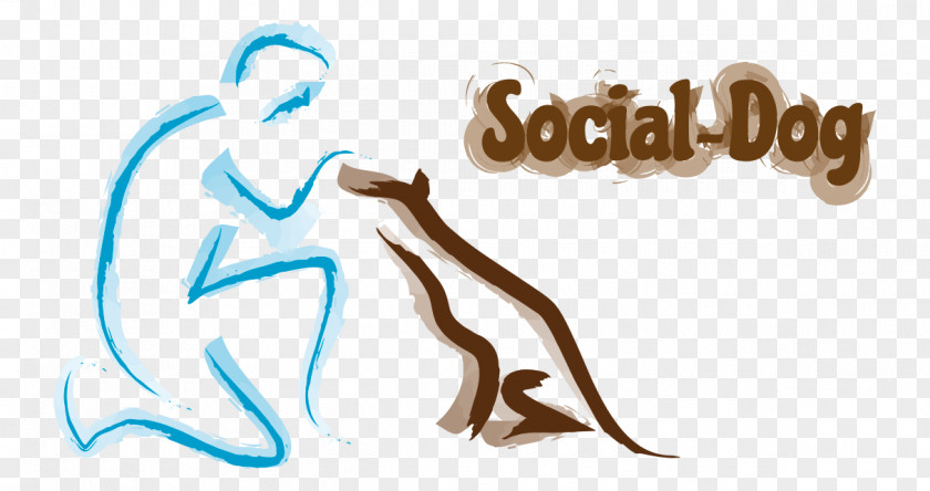 Social Dog Logo Brand Gestaltung Font PNG