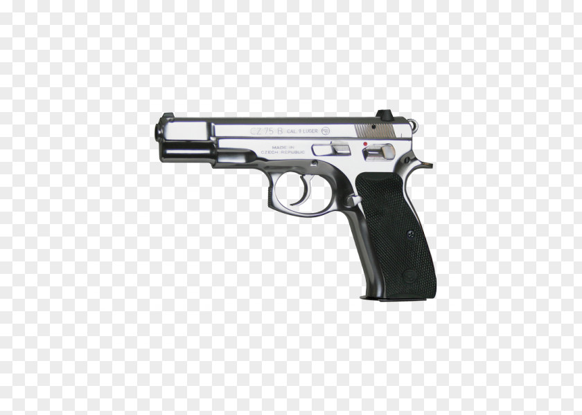 Taurus CZ 75 9×19mm Parabellum Firearm Revolver PNG