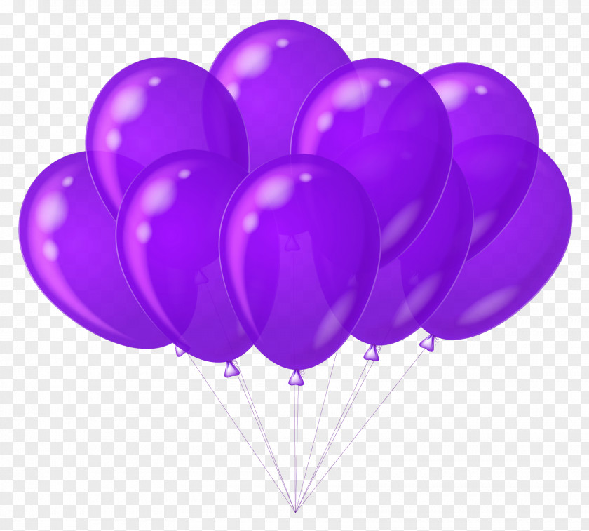 Transparent Purple Balloons Clipart Balloon Clip Art PNG