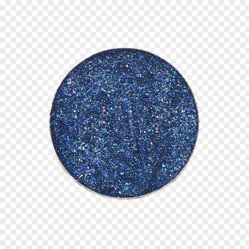 Violet Cobalt Blue Glitter Circle PNG