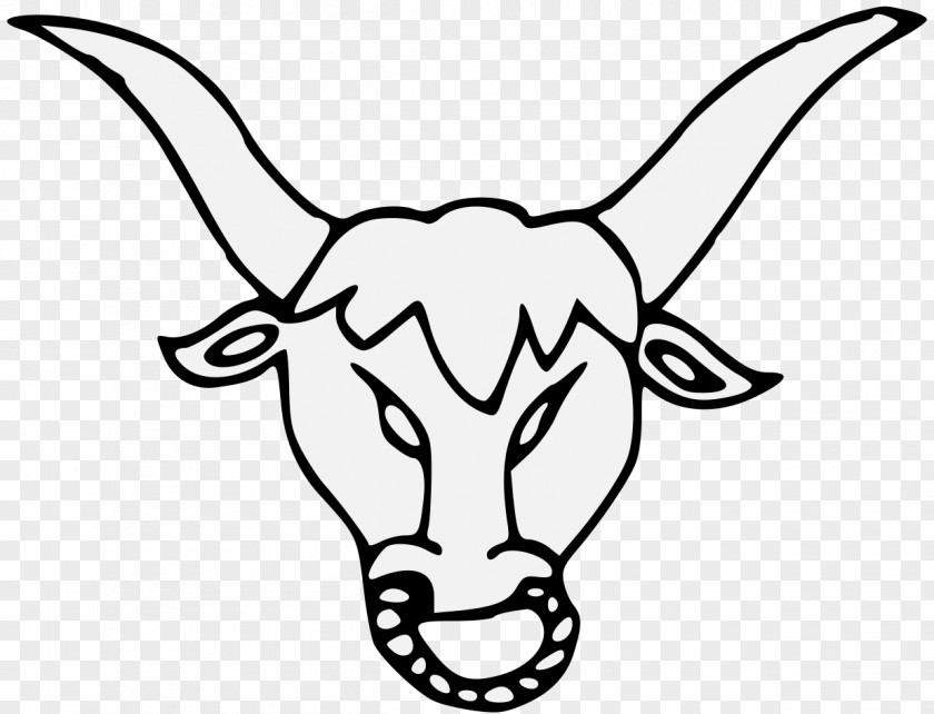 Bull Cattle Horn Drawing Line Art Clip PNG