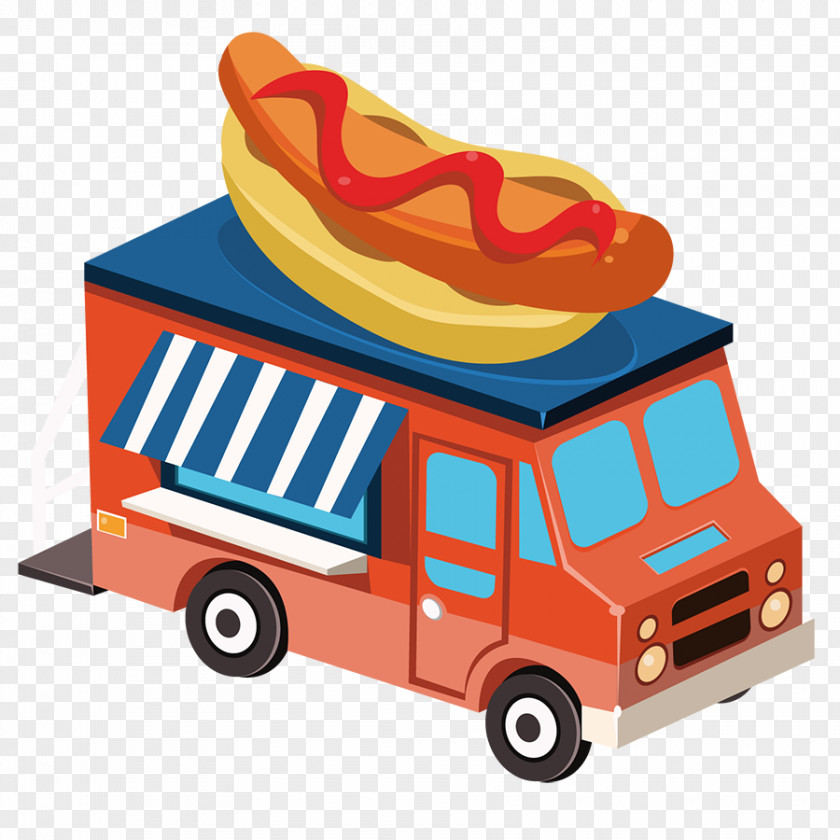 Creux Du Van Street Food Hot Dog Hamburger Truck Pizza PNG