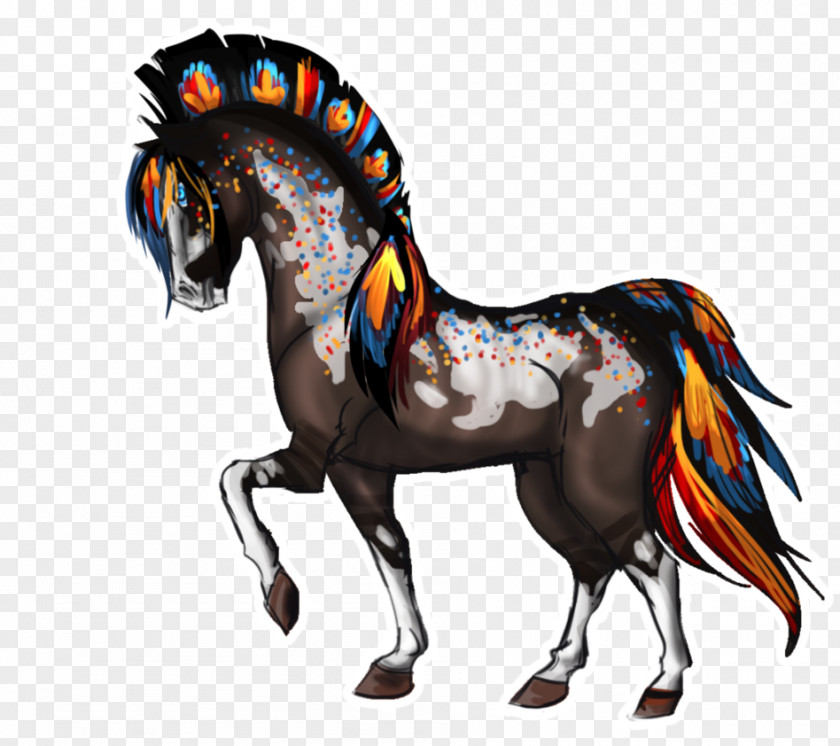 Mustang Stallion Halter Horse Harnesses Rein PNG