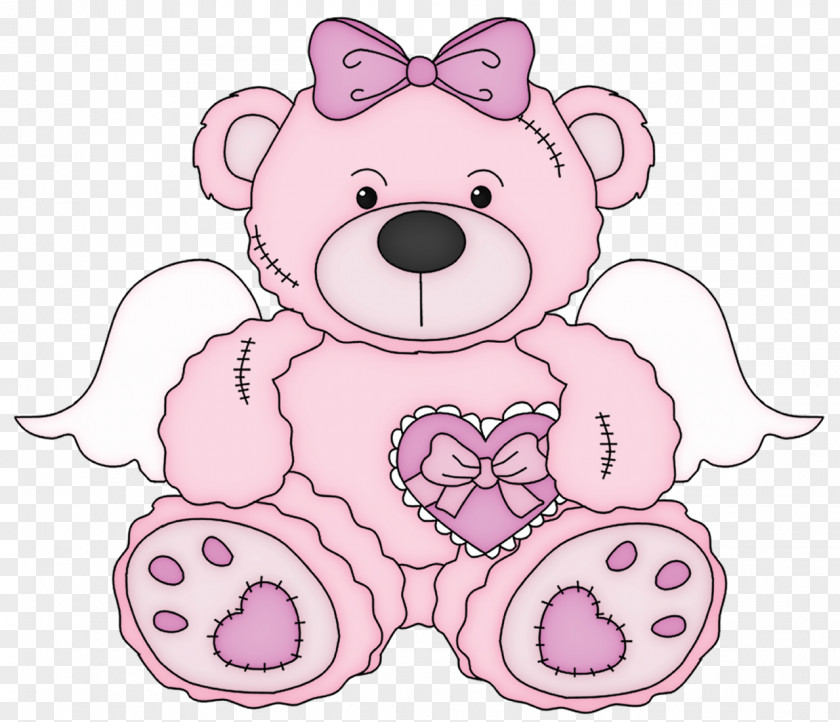 Teddy Bear Pink PNG bear , Valentine of pink teddy clipart PNG