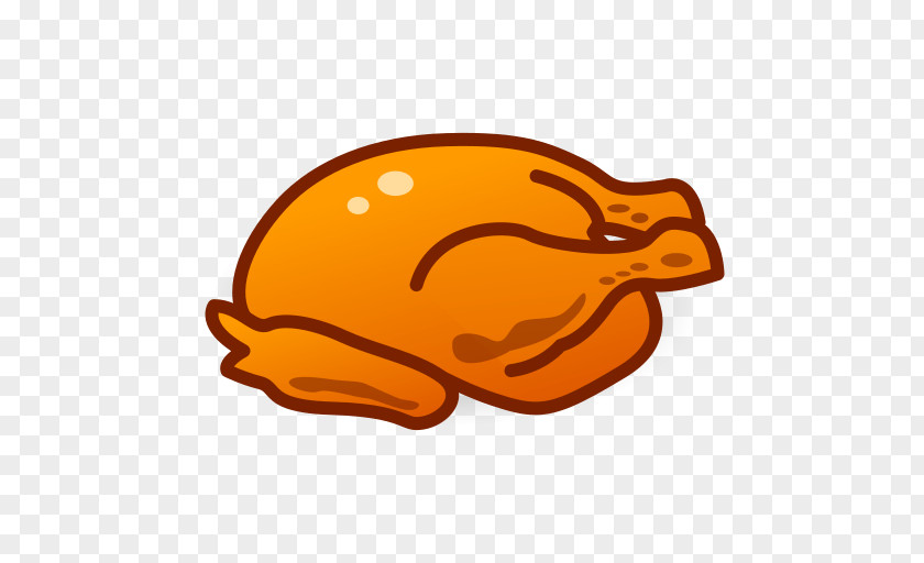 Turkey Bird Emoji Meat Roast Chicken SMS Clip Art PNG