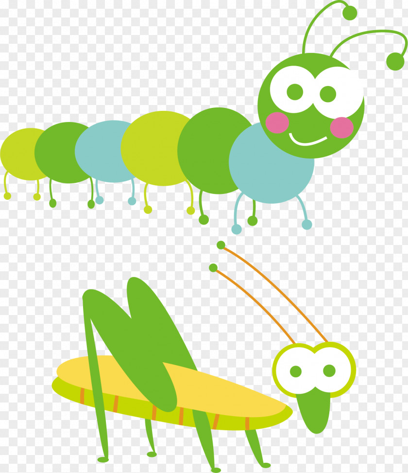 Cartoon Insect Material Graphic Design Clip Art PNG