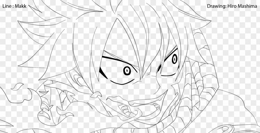 Fairy Tail Drawing Line Art Monochrome Sketch PNG
