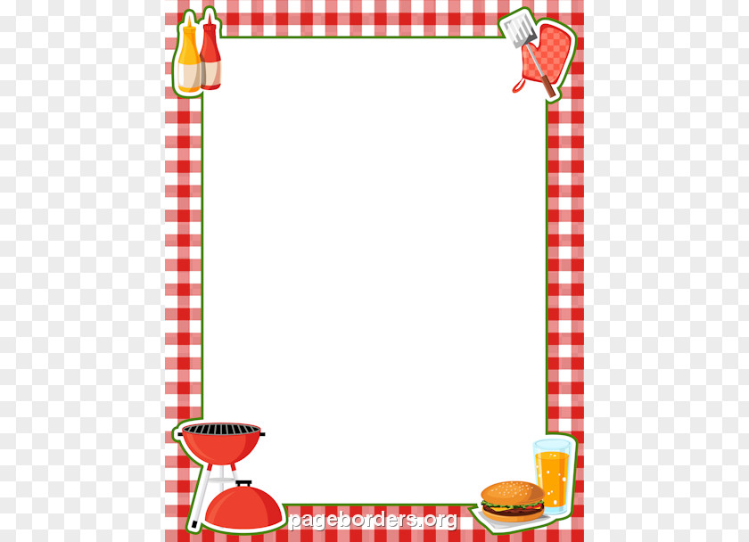 Food Frame Cliparts Barbecue Grill Sauce Free Content Clip Art PNG