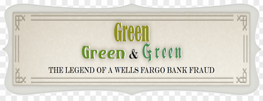 Green Header Brand Rectangle Font PNG