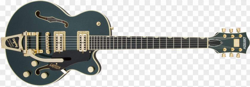 Hollow Brick Gretsch Electric Guitar Archtop Bigsby Vibrato Tailpiece PNG