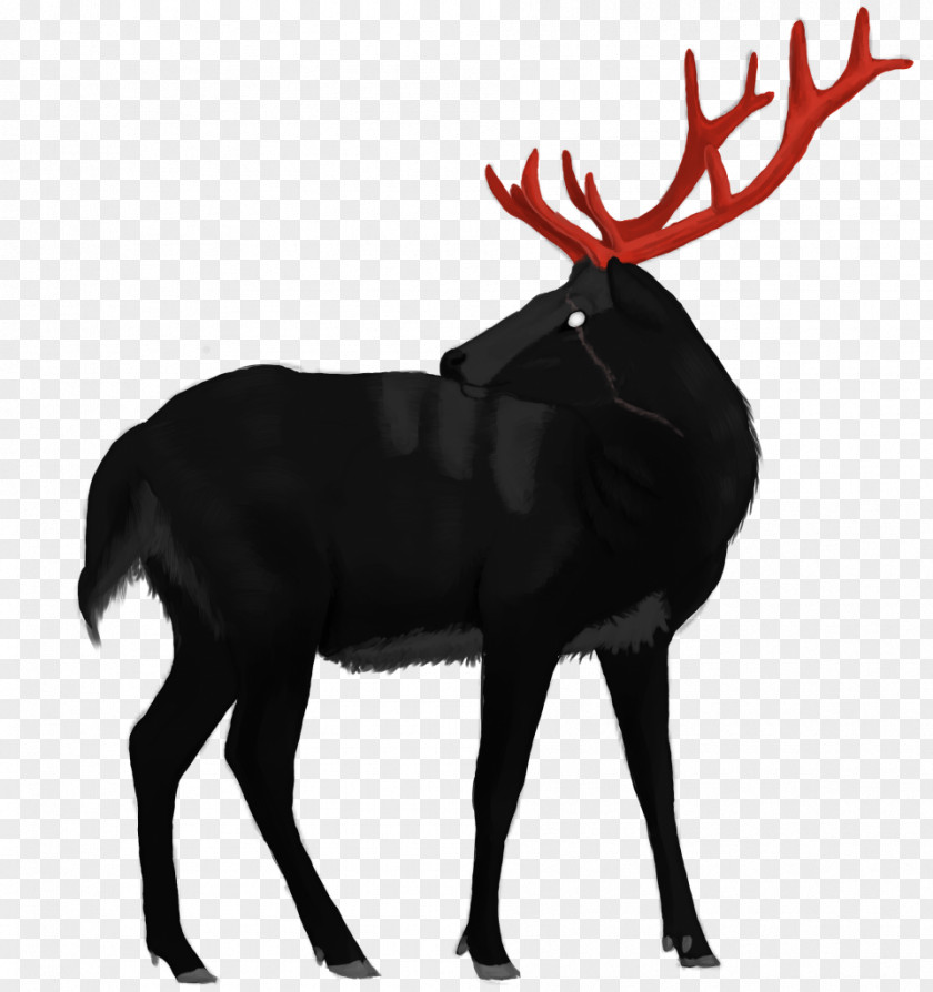 Reindeer Antler Wildlife Terrestrial Animal Clip Art PNG