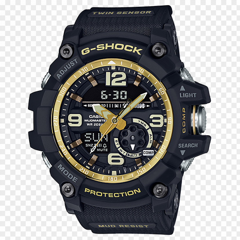 Watch G-Shock Master Of G Mudmaster GG-1000 Casio PNG