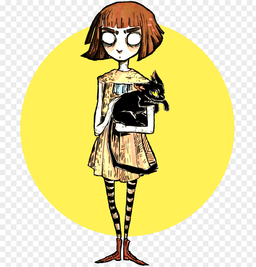 Fran Bow Fan Art Drawing Game PNG