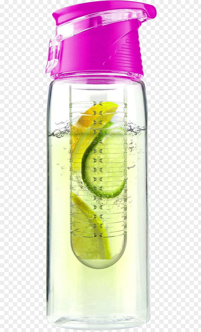 Fruit In Water Infusion Flavor Bottles Infuser PNG