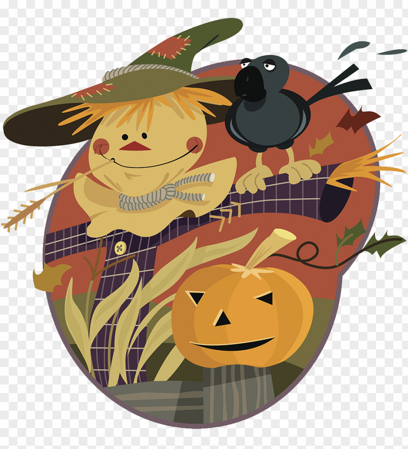 Halloween Scarecrow PNG