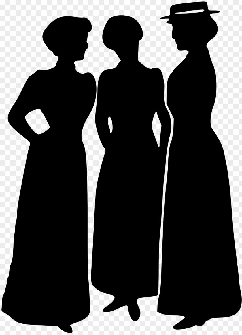 Reported Silhouette Female Clip Art PNG