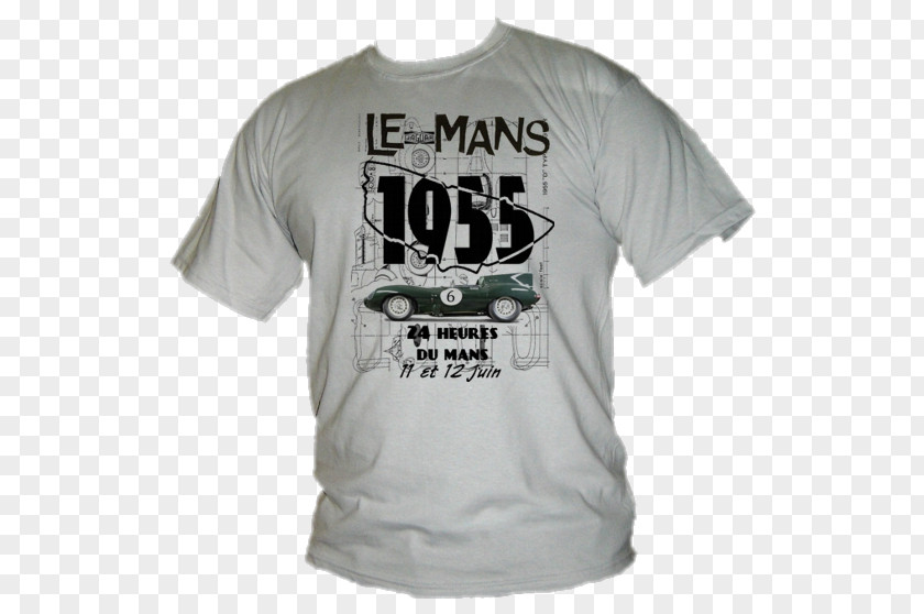 T-shirt 1955 24 Hours Of Le Mans Jaguar D-Type PNG