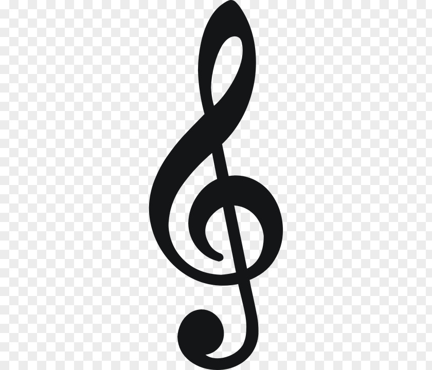 Musical Note Treble Clef Vector Graphics Sol Anahtarı PNG