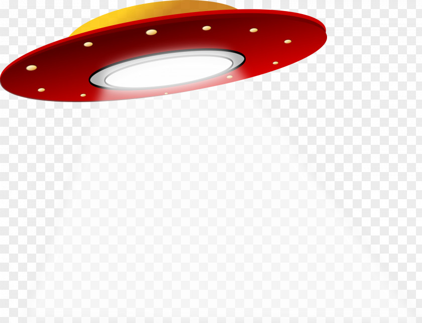 Red Light-emitting UFO Flight Unidentified Flying Object Saucer Extraterrestrial Life Clip Art PNG