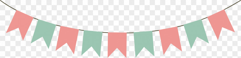 Small Flags Bunting Banner Party Clip Art PNG