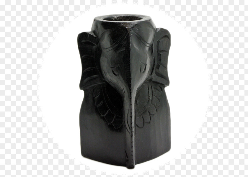 Wooden Elephant Product Design Vase PNG
