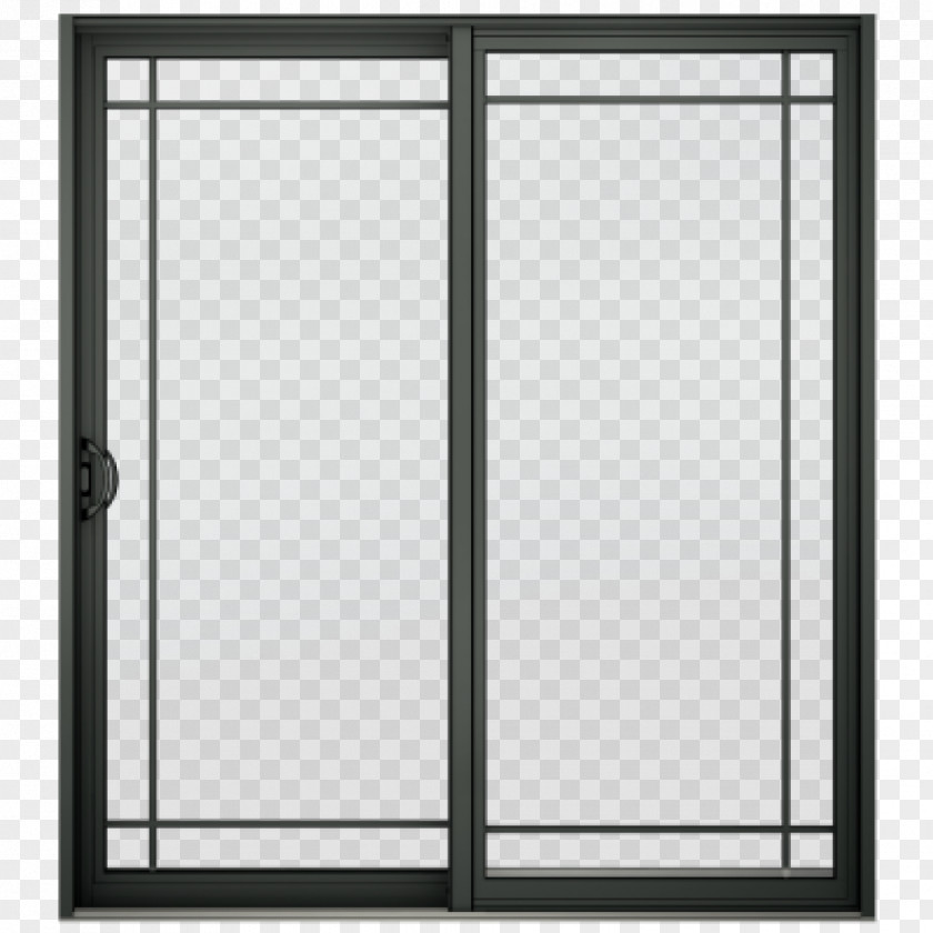 Aluminum Window Sliding Glass Door Stained PNG