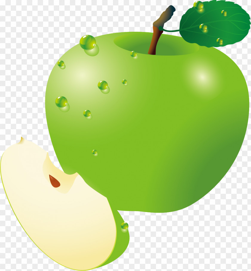 Attractive Green Apple Fanta Clip Art PNG