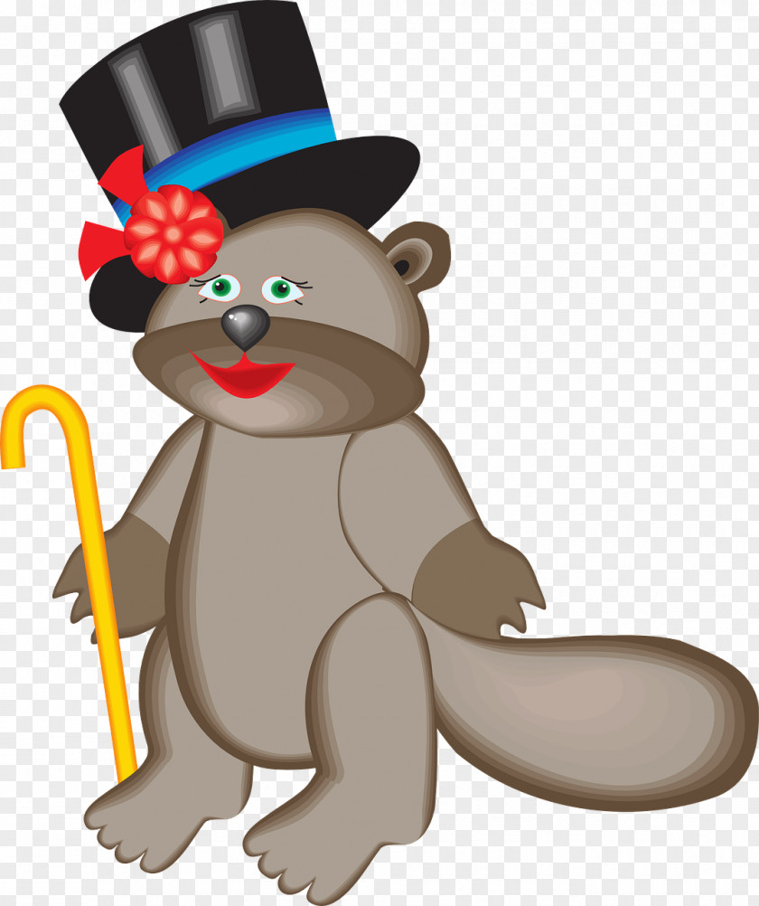 Beaver Hat Top Clip Art PNG
