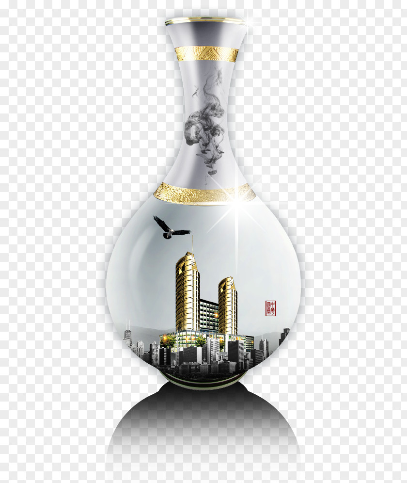 Bottle Vase PNG