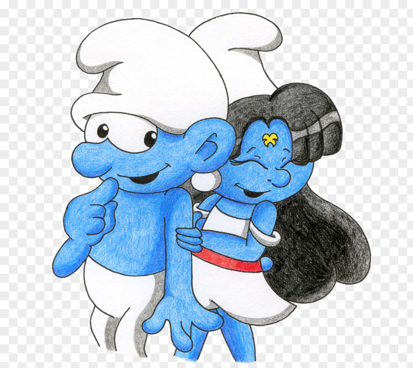 Clumsy Smurf Smurfette Brainy Baby Crazy PNG