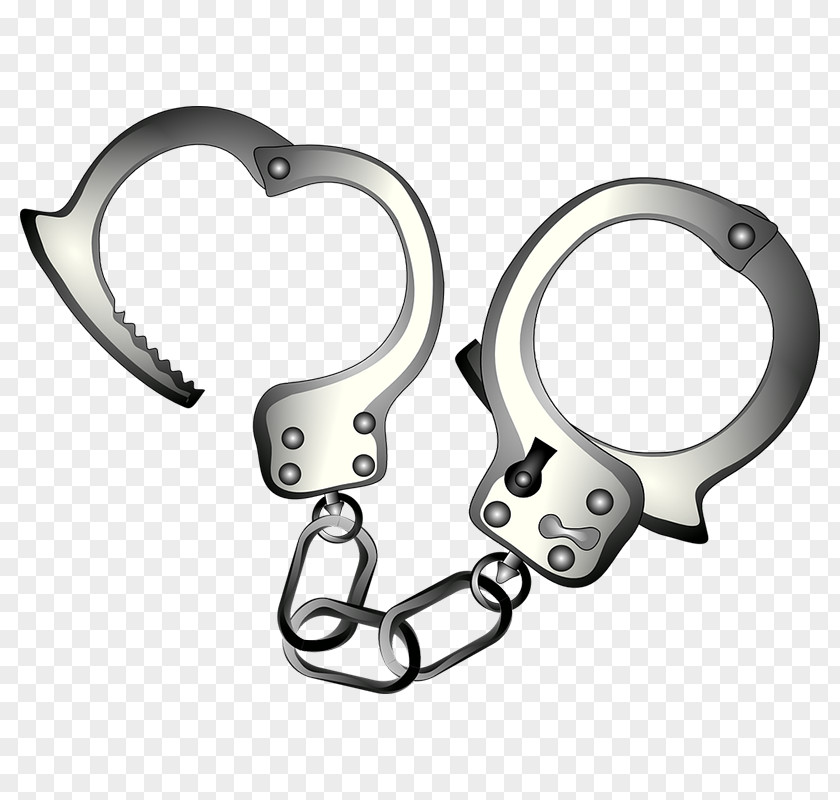 Handcuffs Clip Art Image Free Content PNG