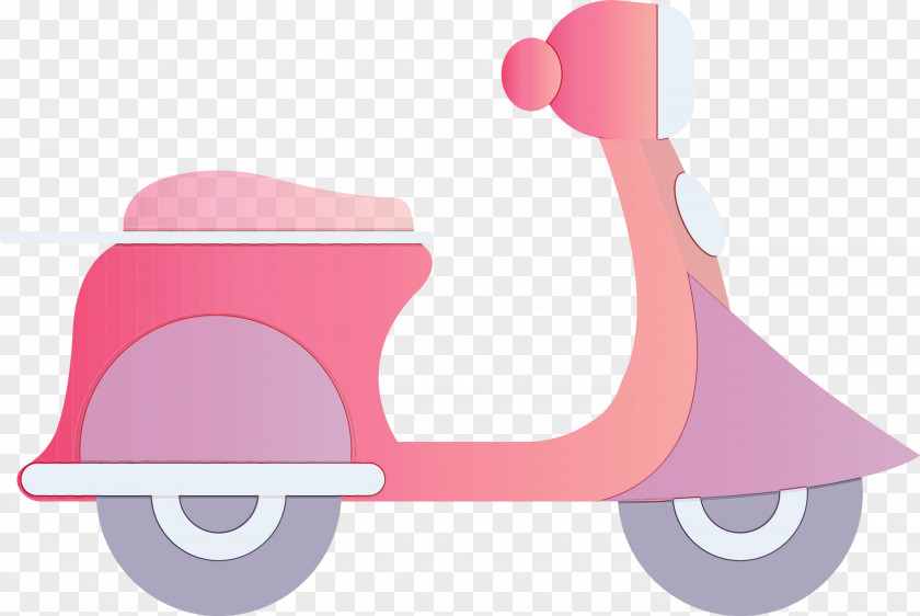 Pink Vehicle Footwear Scooter Baby Products PNG