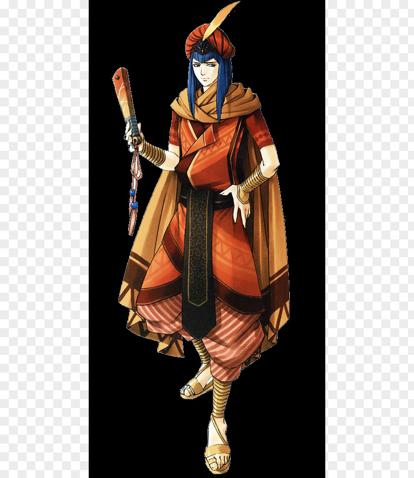 Suikoden V 108 Stars Of Destiny Costume Design Illustration PNG